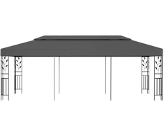Pavėsinė, antracito spalvos, 3x6m