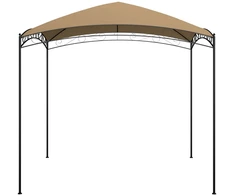 Pavėsinė, taupe spalvos, 3x3x2,65m, 180 g/m²