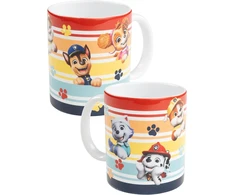 Paw Patrol Stripes keramikinis kavos puodelis 320 ml