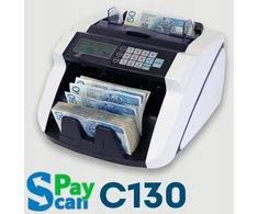 Payscan C130 banknotų skaičiuoklis Uv, Mg, Dd patikra nominalų skaičiavimas