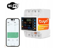 Pcblab.io 3 fazių 2 krypčių saulės energijos skaitiklis su relė 100a Lcd Wifi Tuya