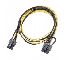 Pci-e Gpu 6 kontaktų į 6+2 kontaktų 8 kontaktų Riser kabelis 30cm
