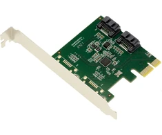 Pcie 2x Sata Iii 6gb/s valdiklio plokštė su Raid funkcija