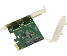 Pcie 2x Sata Iii 6gb/s valdiklio plokštė su Raid funkcija