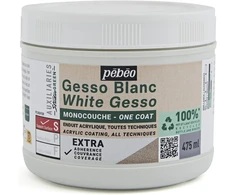Pébéo Gesso Blanc Monocuche Studio Žalias 475ml