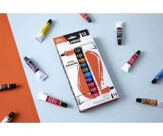 Pebeo Studio Gouache dažų rinkinys, 12 spalvų x 12ml
