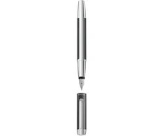 Pelikan Pura P40 822619 plunksnakotis, antracito spalvos, plunksnos dydis M (vidutinis), aukštos kokybės plunksnakotis dovanų dėžutėje
