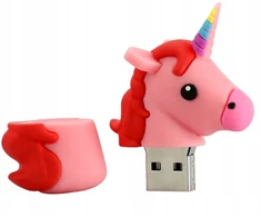 Pendrive 8 gb 3.0 usb vienaragis pony rožinis