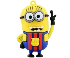 Pendrive 'minionek Barcelona' 128 Gb Usb Messi Barca