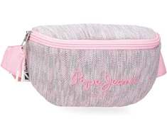 Pepe Jeans Miri mokyklinis krepšys, rankinė per petį, poliesteris, daug kišenių ir skyrių, rožinė (joumma Bags), rožinė, diržo krepšys