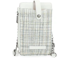 Pepe Jeans Oana piniginė su kortelių dėklu, balta, crossbody telefono rankinė