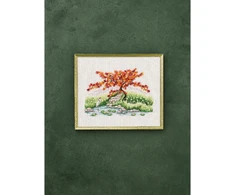 Permin rinkinys „japanese Maple“ skaičiuojamas kryžminis dygsnis