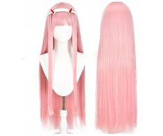 Perukas cosplay anime darling in the franxx zero two