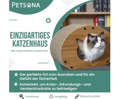 Petsona draskyklė katėms, natūralus kačių draskytuvas, žaidimų aikštelė, draskyklė ir draskymo kilimėlis katei, žaislas katei, savarankiškas užimtumas, natūralus