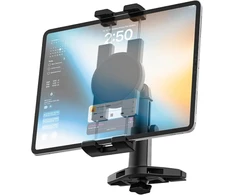 Phichy planšetinio kompiuterio laikiklis į cd grotuvo lizdą automobilyje, skirtas 4.7-13 colių ipad, 360° pasukamas reguliuojamas laikiklis skirtas ipad pro/air/mini, išmaniesiems telefonams, galaxy tab, fire hd, iphone