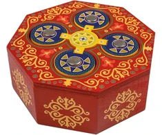 Philos 5532 Magic Box Okto, paslapčių dėžutė, dovanų dėžutė, dėlionės dėžutė, triukų žaidimas, mąstymo ir galvosūkių žaidimas