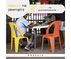 Phoenix Hola! Kavinės banketinė kėdė Coffe ruda