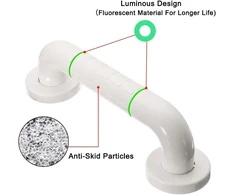 Phoewon® Sus 304 neslystantis vonios griebtuvas, nerūdijančio plieno rankena, dušo turėklai senjorams - 300 mm