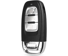 Phonillico raktų korpusas Audi Q5 A4 A5 A6 A7 A8 R8 - išmanaus nuotolinio rakto 3 mygtukai