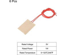 Pi Šildymo Plėvelė 5v 1w Lipni 40x30mm, 6 vnt.