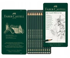Pieštukų rinkinys eskizams Faber-castell 9000