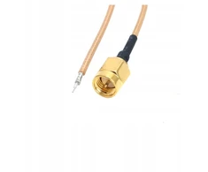 Pigtail Sma kištukas litavimui Rg316 4m
