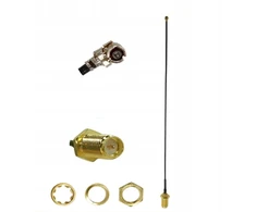 Pigtail Ufl Ipex Ipx - Sma-rp jungtis, 90cm, Rf1.13 kabelis