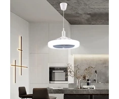 Pilipane tylus lubų ventiliatorius, 30w lubų ventiliatorius su šviesos valdymu, reguliuojama led ventiliatoriaus lempa, maža elektrinė e27 ventiliatoriaus lempa, modernus ventiliatoriaus apšvietimas miegamajam