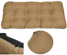 Pillows24 Pagalvėlė sodo suoliukui-supynėms 100x50, smėlio spalvos