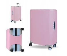 Kelioninis Pink Apsauginis užvalkalas dideliam kelioniniam lagaminui L, bagažo dėklas 70x50x29 Rožinė