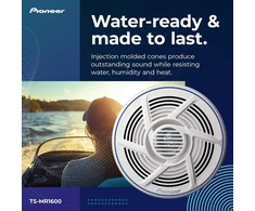 Kompiuterio kolonėlės Pioneer 6x9 colių 720w 2 juostų koaksialinė garsiakalbių sistema