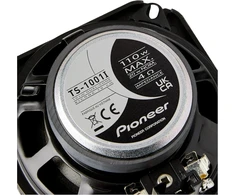 Pioneer Ts-1001i 10 cm firminis dvigubos diafragmos garsiakalbių rinkinys, 2 garsiakalbiai (110 W maks. 20 W sinusas), galingas garsas, didelis efektyvumas, 43 mm montavimo gylis, 102 mm montavimo išpjova, su