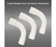 Pipe Elbow M16 10 x Pipe Bend 90° elektrinis vamzdis strypas vamzdis tuščias vamzdis Pvc instaliacijos kabelių kanalas rūsio sienos lubų montavimo kabelių vamzdis universalus visų tipų 16 mm