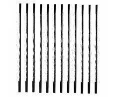 Pjūklelis siaurapjūkliui 150mm, medienai/plastikui, vidutinis dantytumas Nr.5, 12vnt