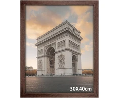 Plakatas Xpieoyrm mdf medinis nuotraukų rėmelis, 30 x 40 cm, 16 colių minimalistinis ir modernus nuotraukų rėmelis, plakato rėmelis, koliažo sienų dekoracija, nuotraukų rėmelis su akrilo stiklu, nuotraukų rėmelis vertikaliam arba