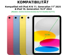 Planšetinio kompiuterio dėklas su apšviečiama klaviatūra Ipad A16/10 11 colių