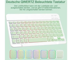 Planšetinio kompiuterio dėklas su apšviečiama klaviatūra Ipad A16/10 11 colių