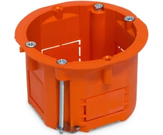 Plast-rol potinkinė galinė dėžutė Pk - 60g Ø60x45 gipso kartono plokštėms, 1 vnt.