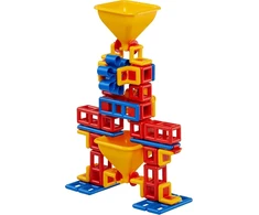 Plasticant Mobilo 262 Tier 262-flow pažangus rinkinys, raudonas, geltonas, mėlynas