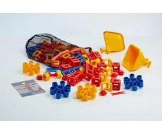 Plasticant Mobilo 262 Tier 262-flow pažangus rinkinys, raudonas, geltonas, mėlynas