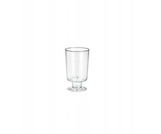 Plastikinė taurė, plastikinės taurės, stiklinės 100ml 12042 (10) Redplast