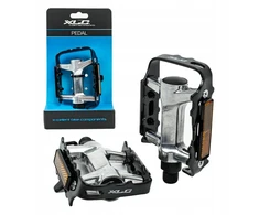 Platforminiai pedalai Xlc Mtb Pd-m03, 9/16" juodai sidabriniai