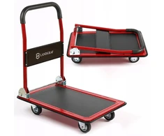 Platforminis prekių vežimėlis sulankstomas transportavimo sandėliavimo 300 kg