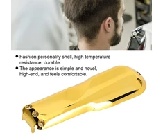 Plaukų kirpimo mašinėlės dangtelis personalizuota danga korpusas elektrinis plaukų kirpimo mašinėlės dangtelis senior clipper cover for men (platinum Gold)