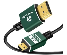 Plonas Micro Hdmi į Hdmi kabelis 5m, Ultra plonas lankstus, 4k@60hz