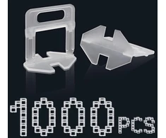 Plytelių išlyginimo sistema: 1000 vnt. 1.5 mm tarpų skirtukai