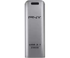 Pny Elite Steel Usb 3.1 Flash Drive - 256gb