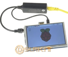 Poe Daliklis 48v į 5v Micro Usb 2.4a Raspberry Pi Maitinimui