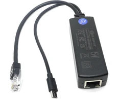 Poe Daliklis 48v į 5v Micro Usb 2.4a Raspberry Pi Maitinimui