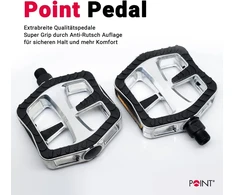 Point dviračio pedalai